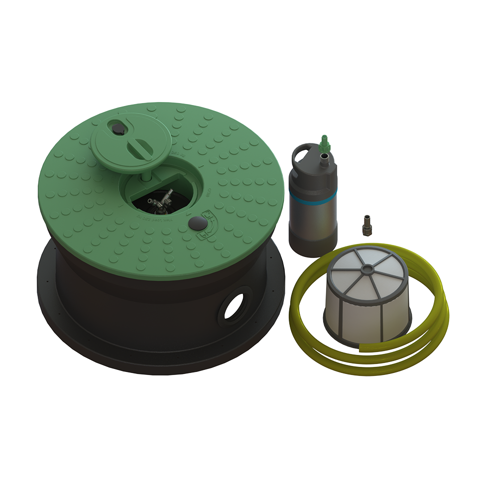 Kastmistarvikute komplekt meie maa-alustele mahutitele