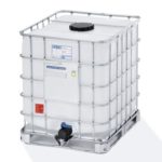 IBC konteiner 1000 liitrit metallraamil