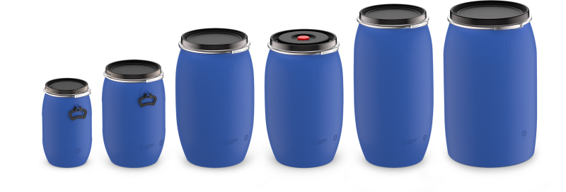 Tünn 220l ohtlike ainete säilitamiseks